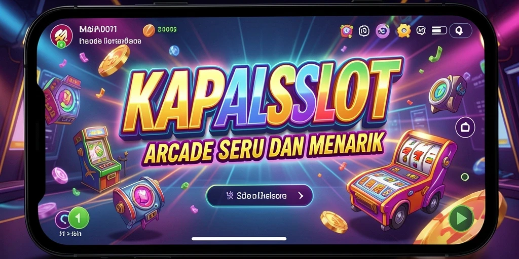 Tampilan gameplay KAPALSLOT yang seru dan mendebarkan di layar.