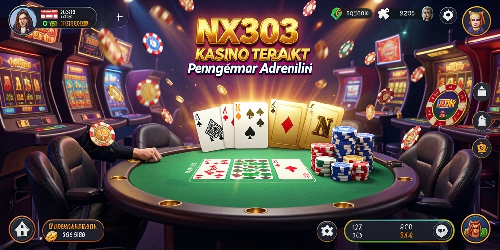 Tampilan gameplay menarik dari aplikasi Kasino NX303.