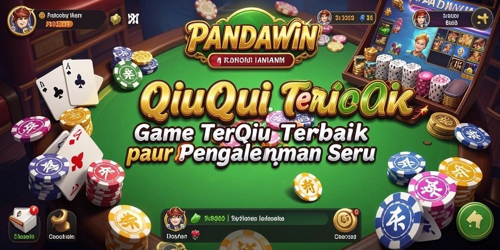 Tampilan gameplay QiuQiu yang seru dan menarik di PANDAWIN.