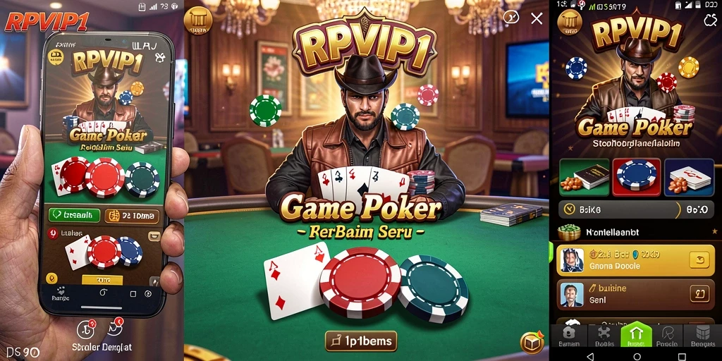 Tampilan menarik dalam permainan Poker RPVIP1 yang seru.